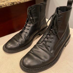 Vince Cabria Boot in Matte Black